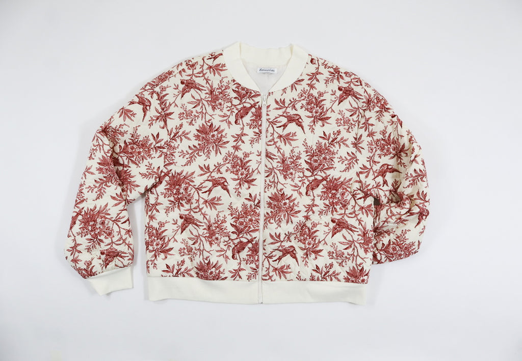Quilted Bomber Jacket