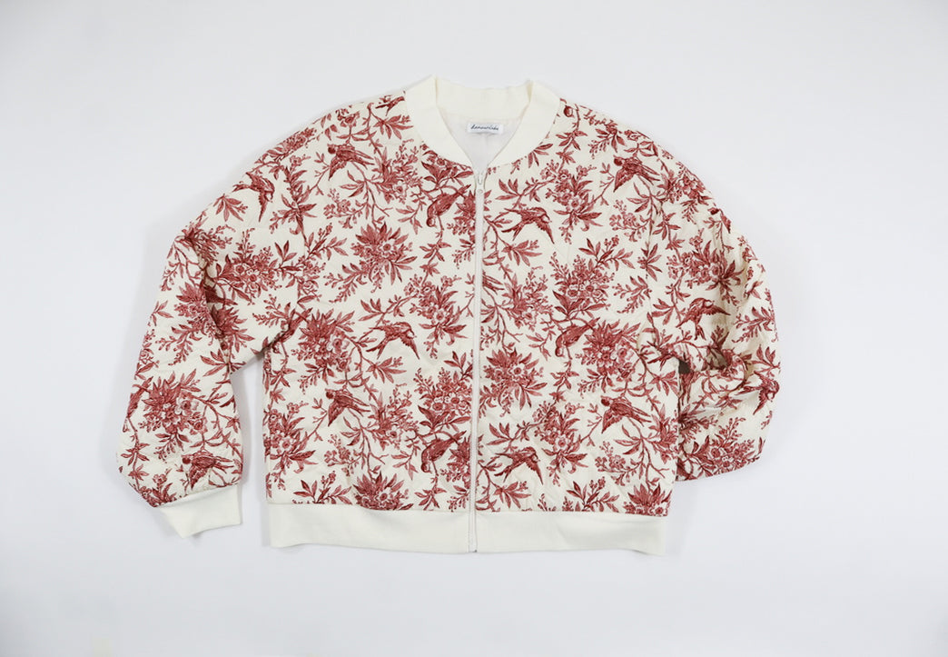 Quilted Bomber Jacket