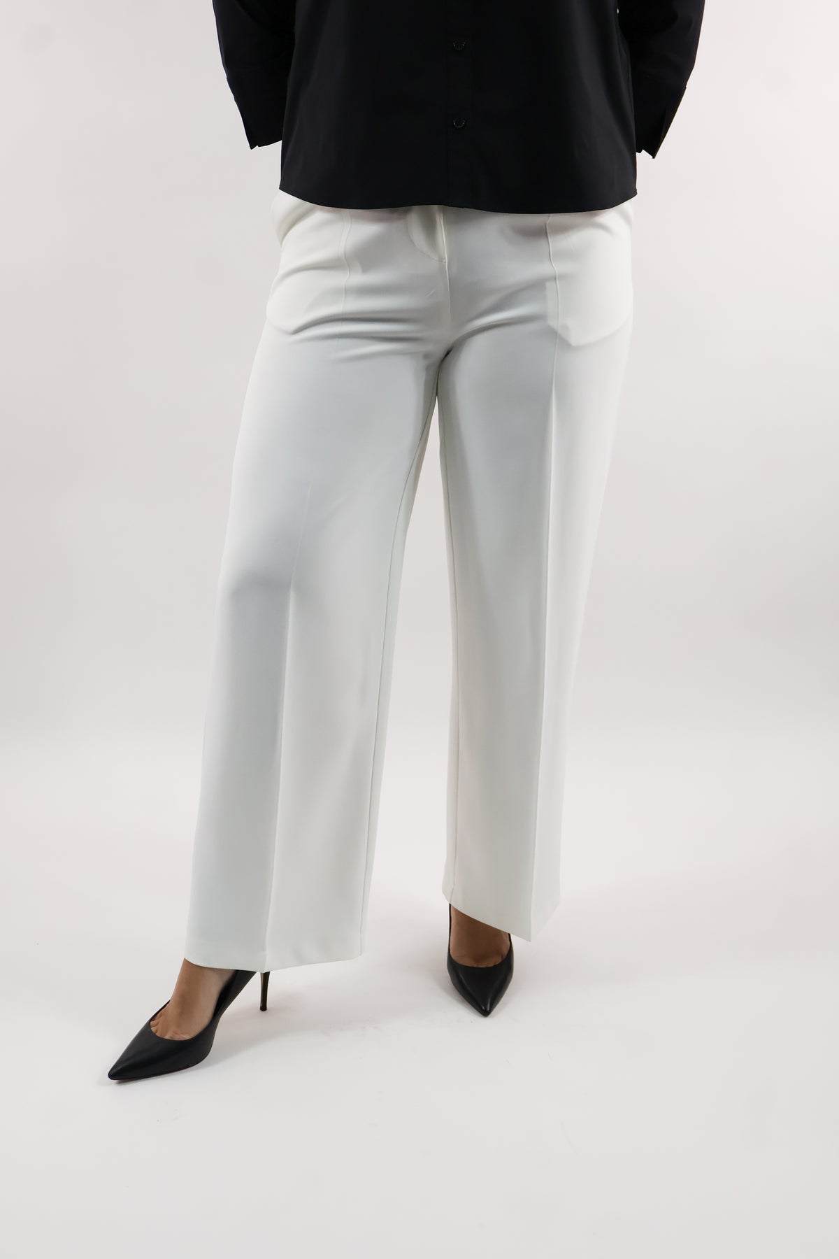 Straight Wide Leg Pant