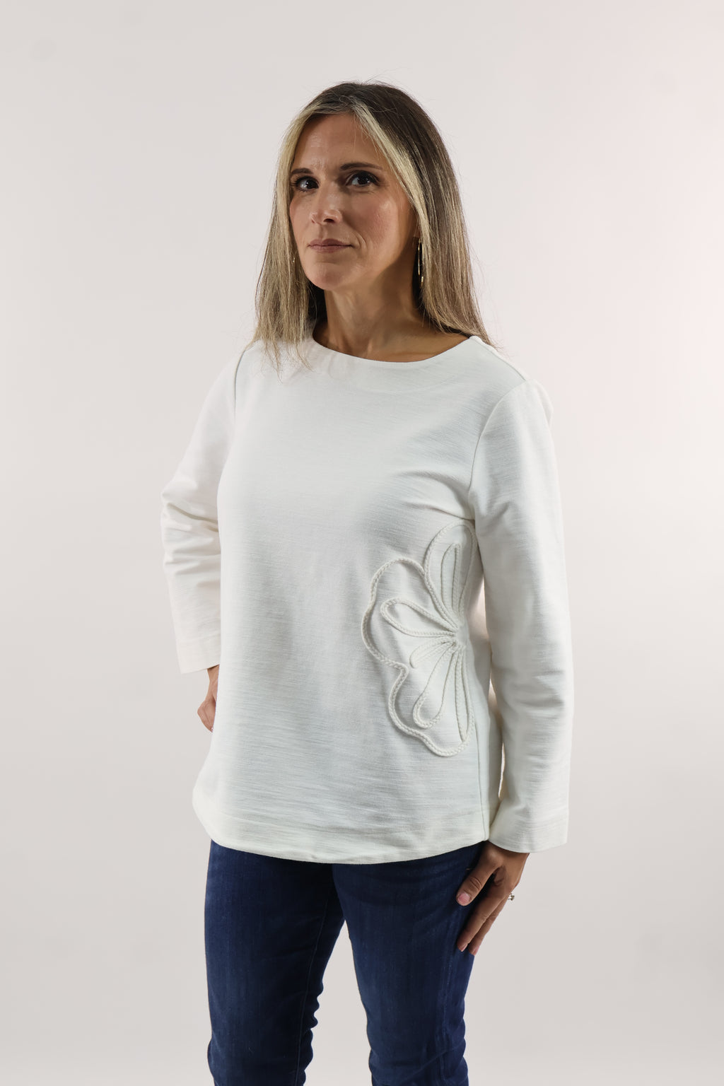 Knit Soutache Top