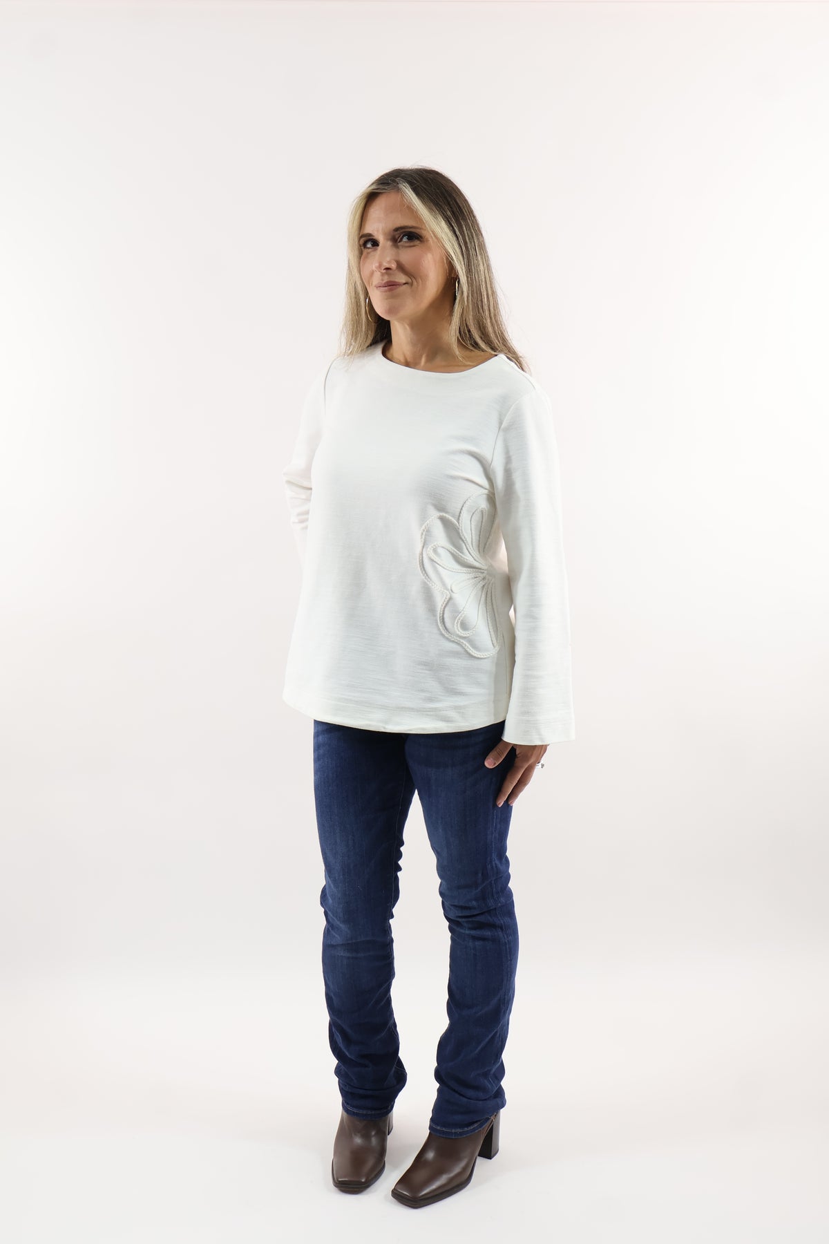 Knit Soutache Top