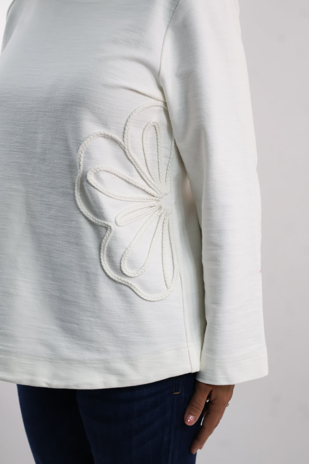 Knit Soutache Top