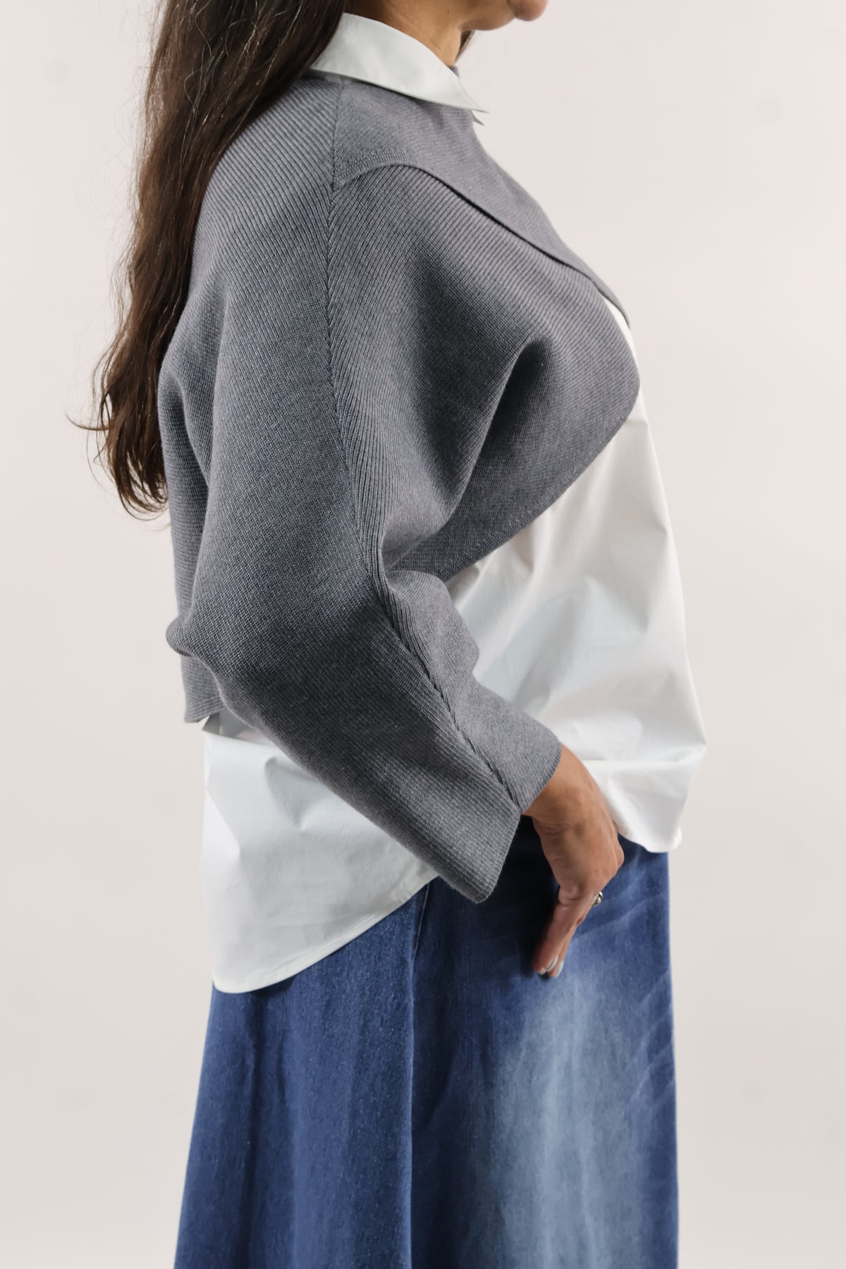 Crisscross Crop Sweater