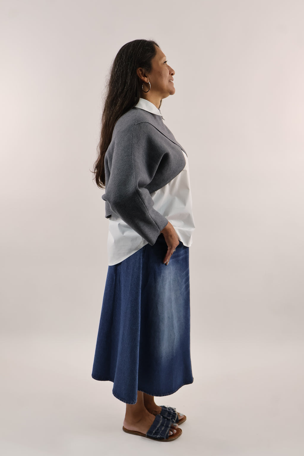 Crisscross Crop Sweater