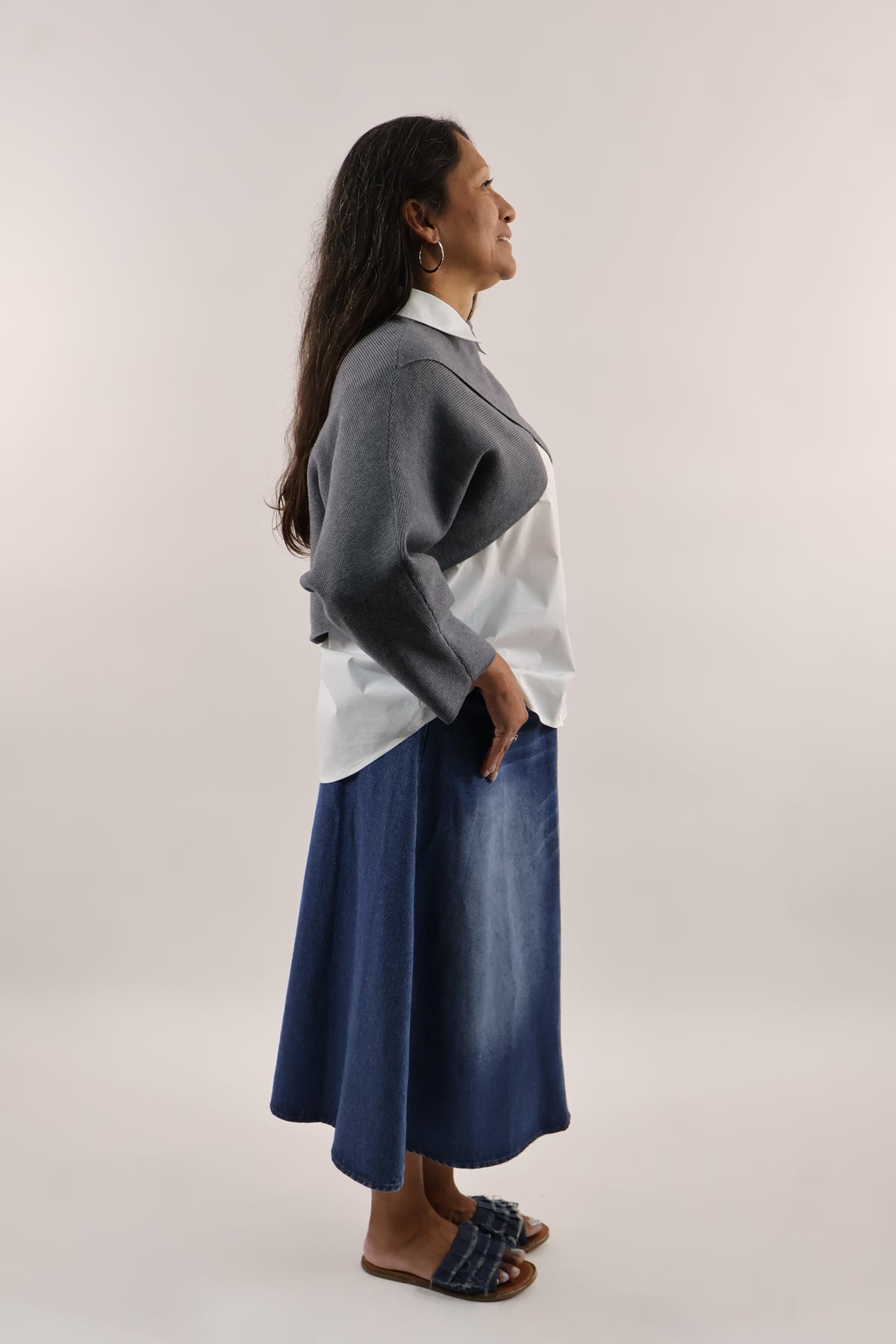 Crisscross Crop Sweater