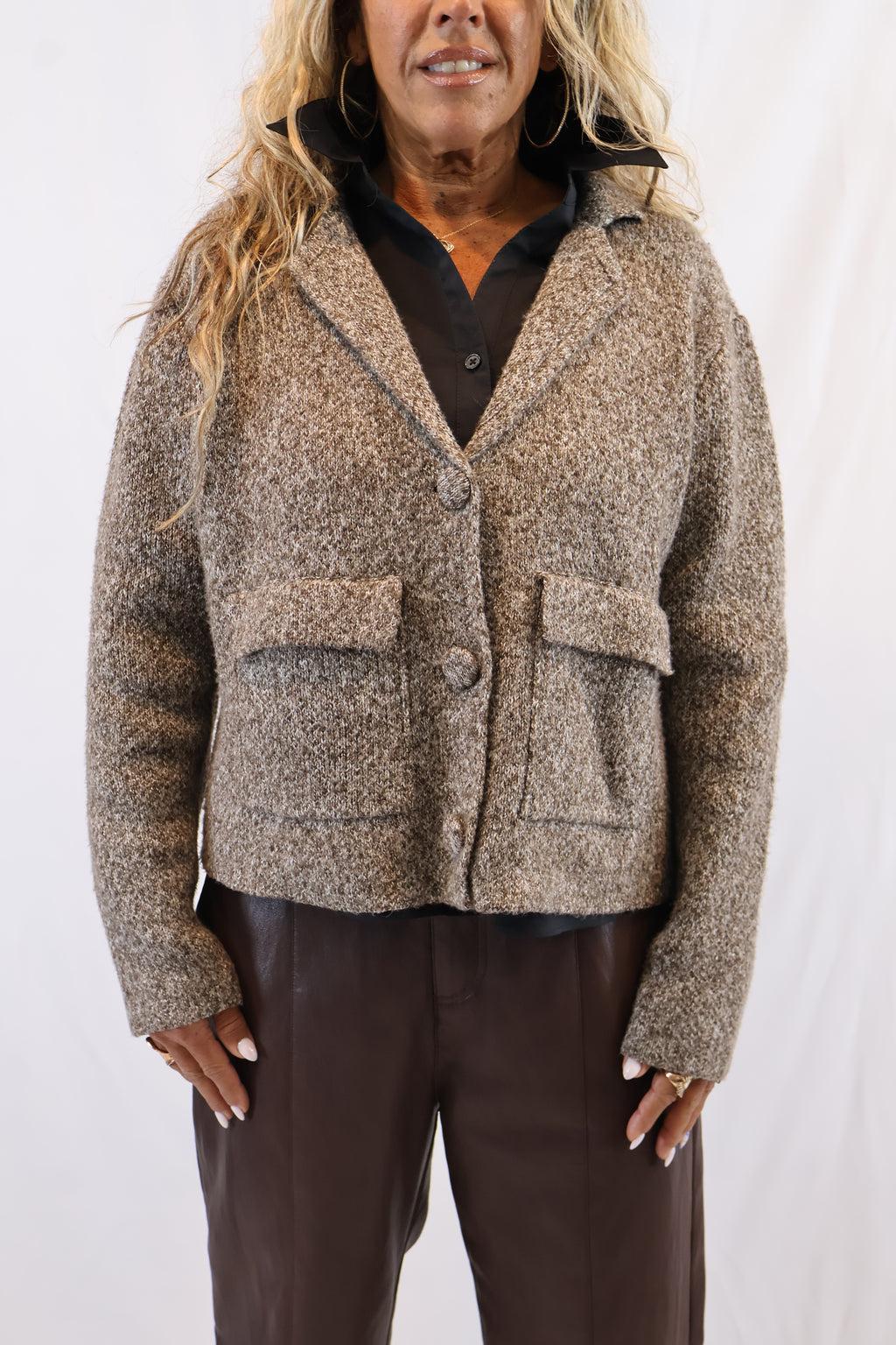 Knit Blazer