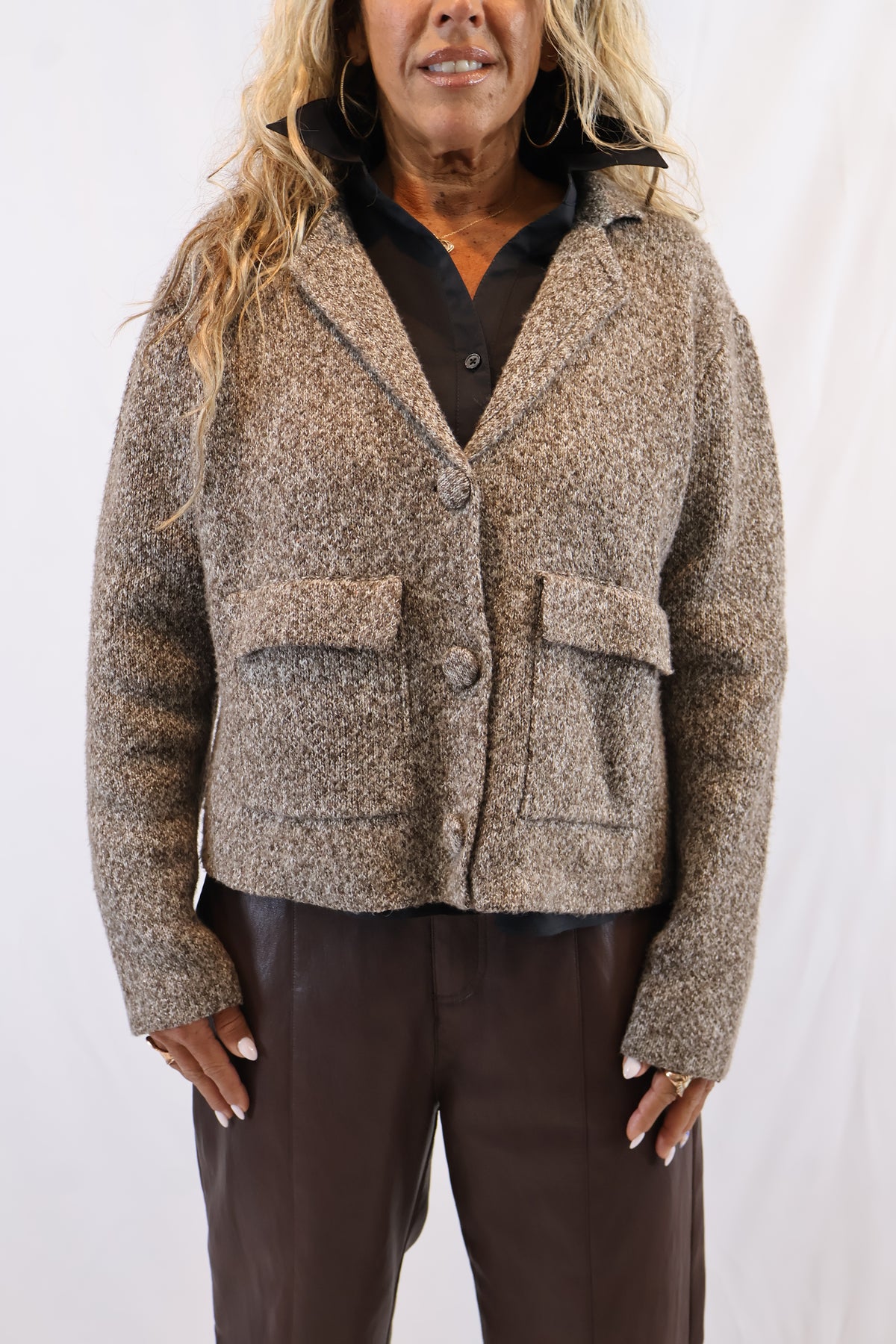 Knit Blazer