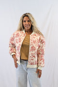 Quilted Bomber Jacket