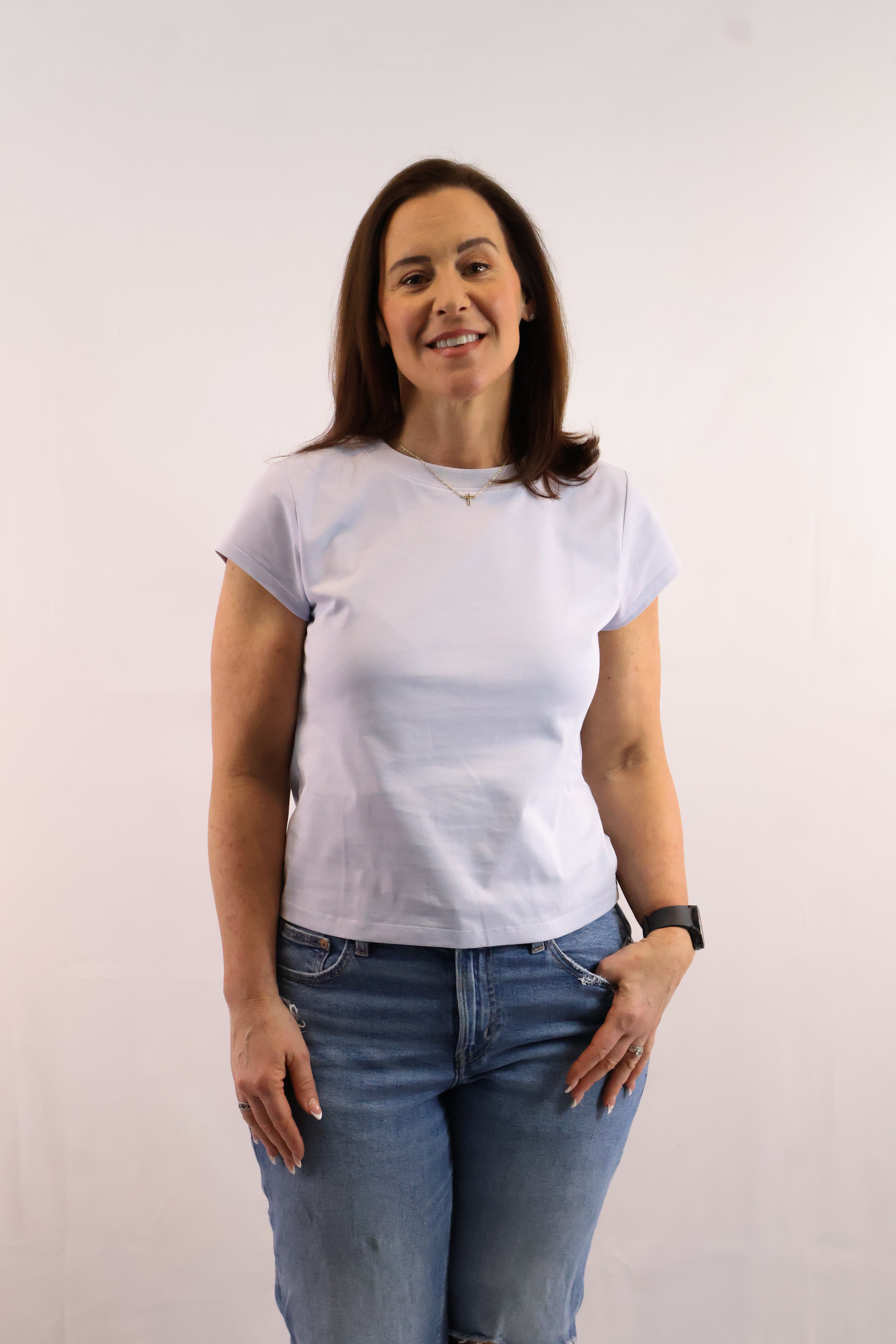 Cap Sleeve Solid Tee