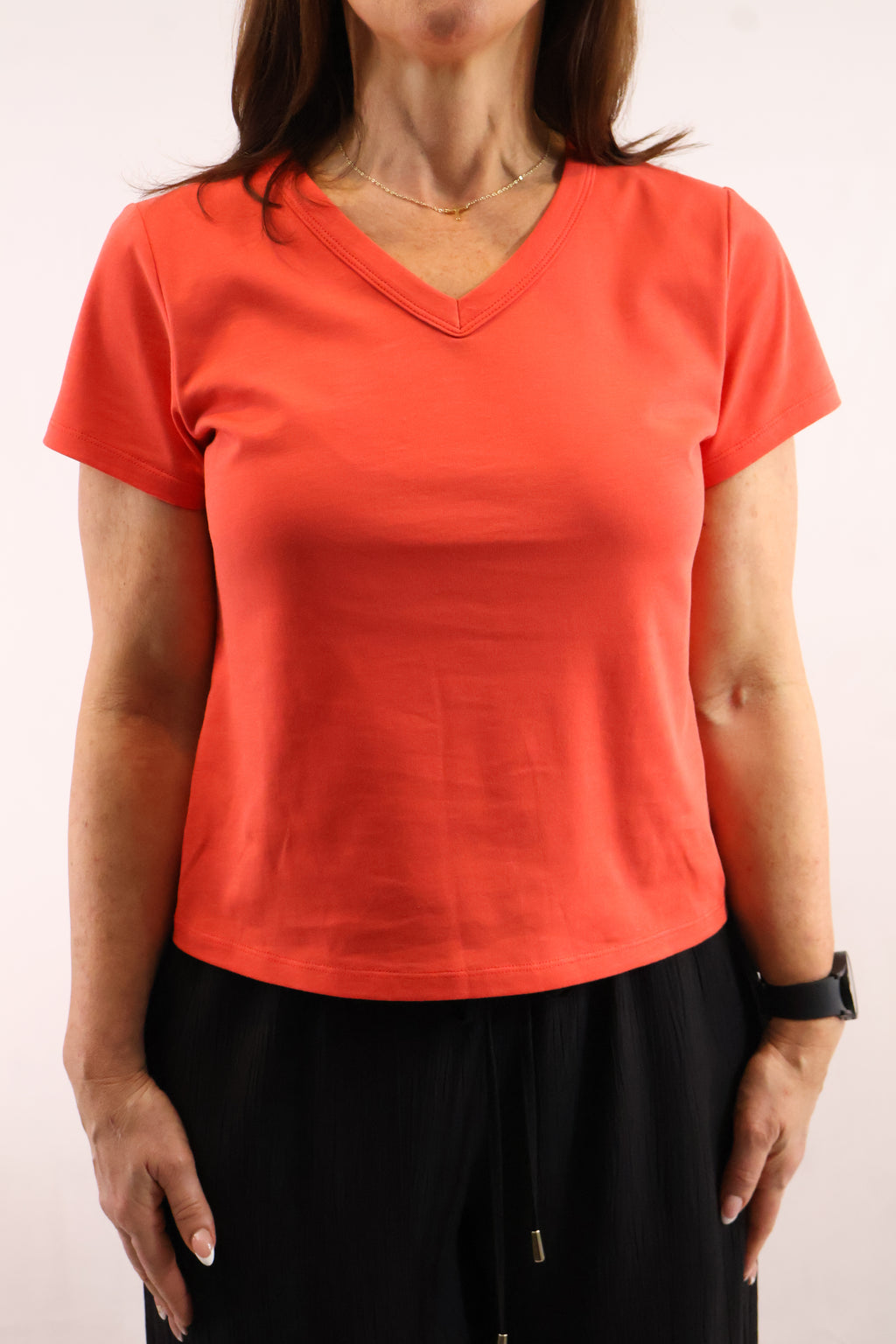 V-Neck Solid Tee