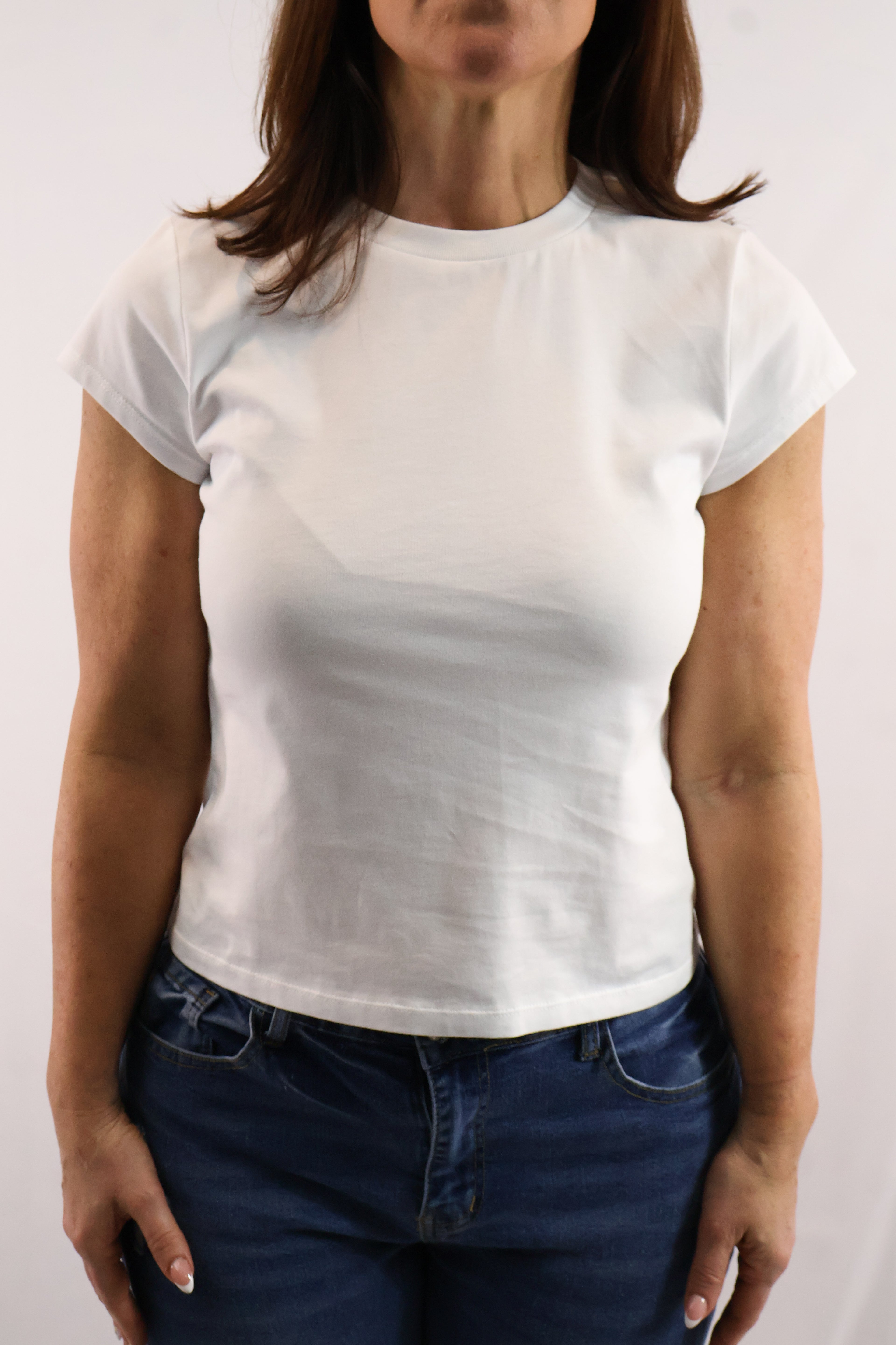 Cap Sleeve Solid Tee