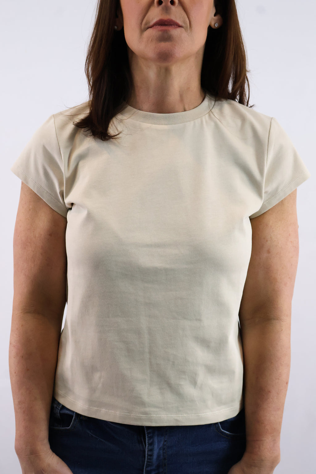 Cap Sleeve Solid Tee