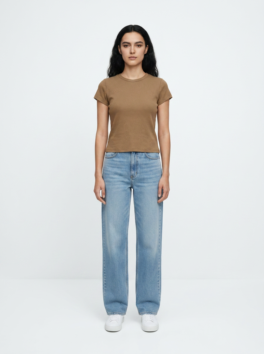 Cap Sleeve Solid Tee